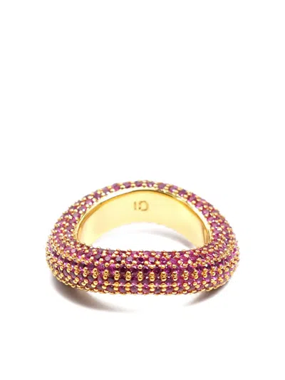 Izabel Display Beyond Ring Mit Verzierung In Pink