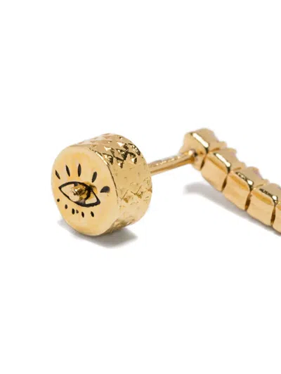 Ryenn's Eyes Tennis Earrings In Gold