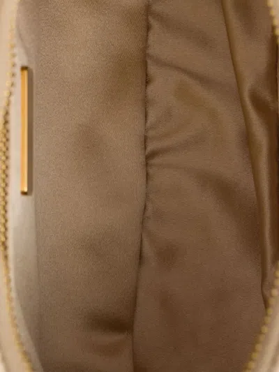 Prada Womens Neutral Re-edition 2005 Silk Blend And Crystal-studded Bag In Neutral