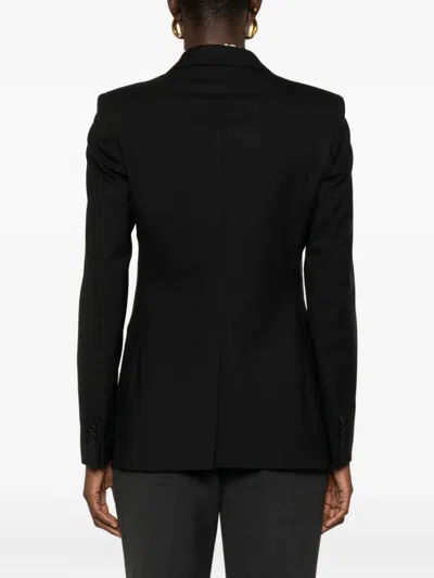 Tagliatore Paris Double-breasted Wool Blazer Clothing In Black