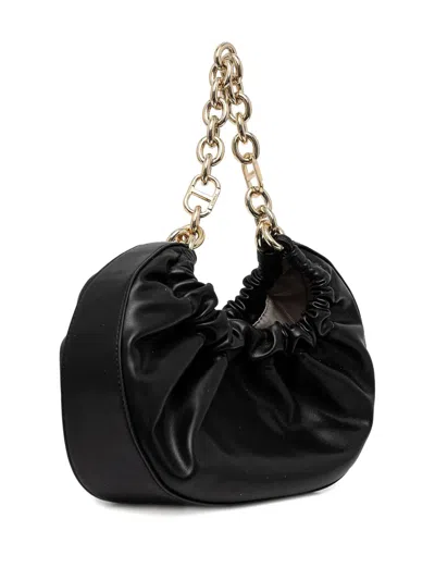 Twinset Chain-strap Gathered Tote Bag In Pattern
