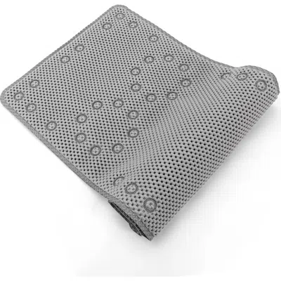 J&v Textiles J And V Textiles Nonskid Double Foam Bath Mat In Gray