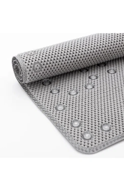 J&v Textiles J And V Textiles Nonskid Double Foam Bath Mat In Gray