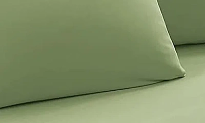 J&v Textiles J And V Textiles 1000 Thread Count Luxe Egyptian Cotton Sheet Set In Green