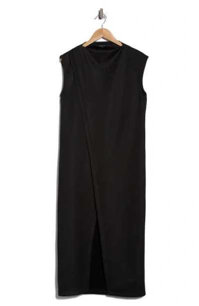 Area Stars Gavi Crossover Column Dress In Black