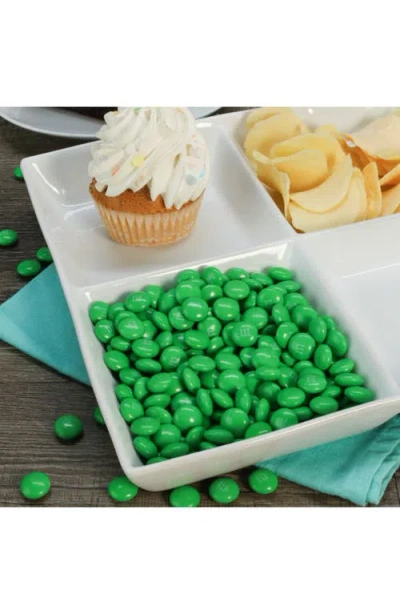 Bia Cordon Bleu Set Of 2 Round Chip & Dip Servers In White