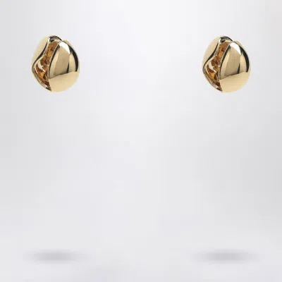 Coperni C Logo Stud Earrings In Gold