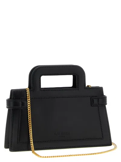 Balmain B-buzz Small Top Handle Crossbody