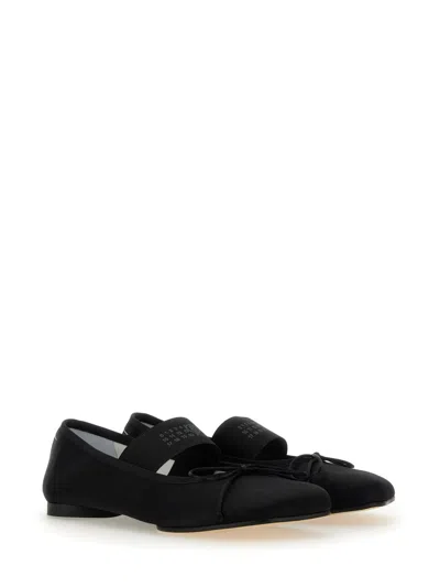 Mm6 Maison Margiela Ballerina Anatomica In Black