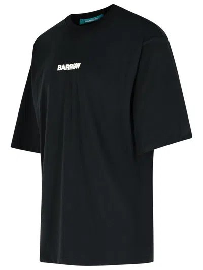 Barrow Cotton T.shirt In Black