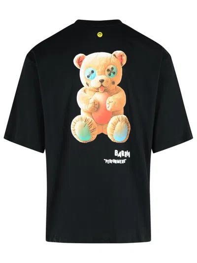 Barrow Cotton T.shirt In Black
