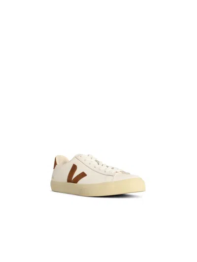 Veja Sneakers Campo Chromefree White Cognac In White