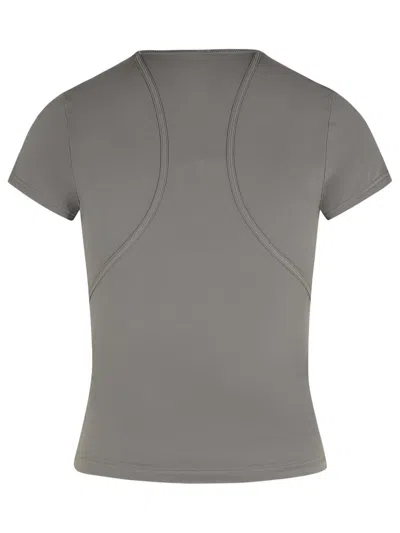 Adidas By Stella Mccartney Tpr Grey Polyamide Blend T-shirt In Gray