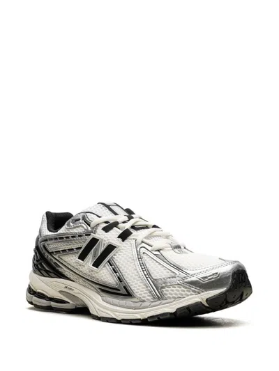 New Balance Multicolor Low Top Sneakers With Logo Detail On The Rear In Tech Fabric Man In White