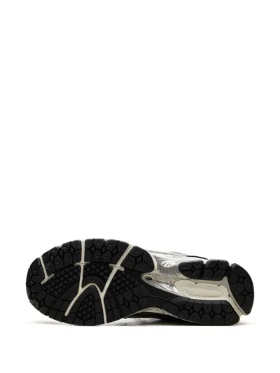 New Balance Multicolor Low Top Sneakers With Logo Detail On The Rear In Tech Fabric Man In White