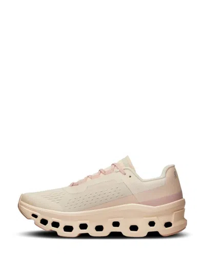 On Running Cloudmonster Sneakers In White