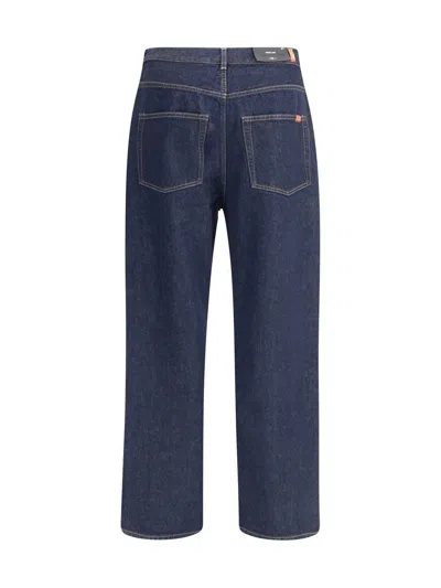 7 For All Mankind Twisted Wide-leg Jeans In Blue