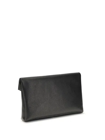 Saint Laurent Envelope-shaped Card Holder Exudes Style In Black