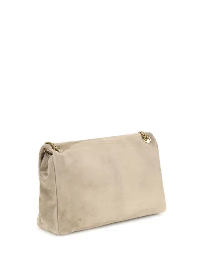 Saint Laurent Shoulder Bags In Neutral