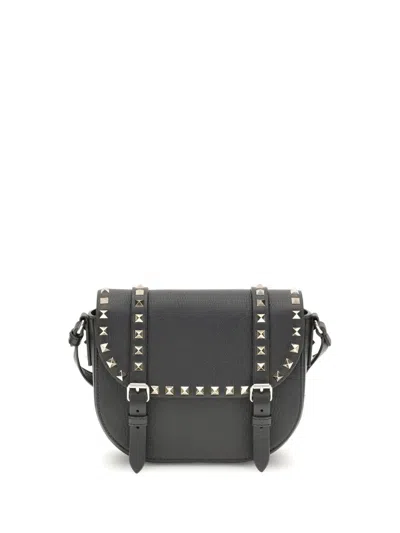 Valentino Rockstud Small Messenger Shoulder Bag In Multi