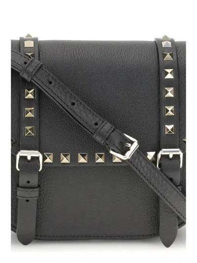 Valentino Rockstud Small Messenger Shoulder Bag In Multi