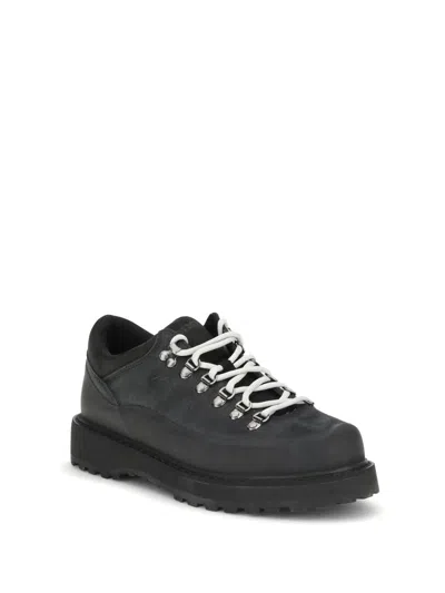 Diemme Cornaro Gomma Ankle Boots In Black