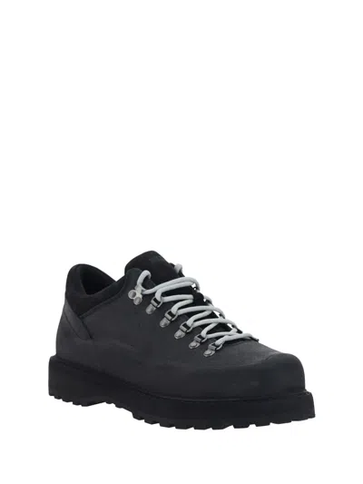 Diemme Cornaro Gomma Ankle Boots In Black