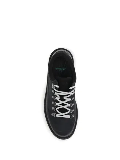 Diemme Cornaro Gomma Ankle Boots In Black