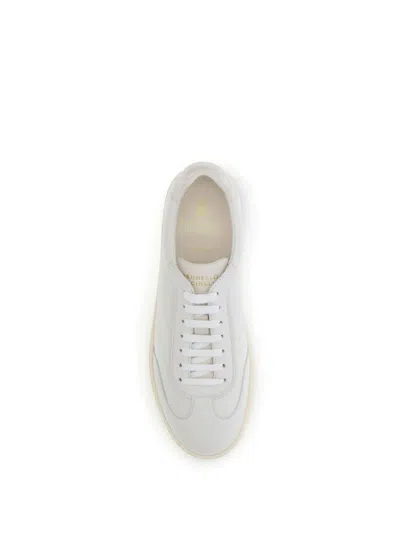 Brunello Cucinelli Men Pair Of Sneakers In Red