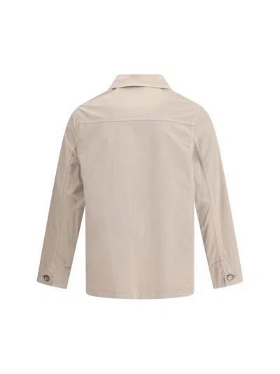 Cruna St. Honore Patch-pocket Button-front Jacket In Neutral