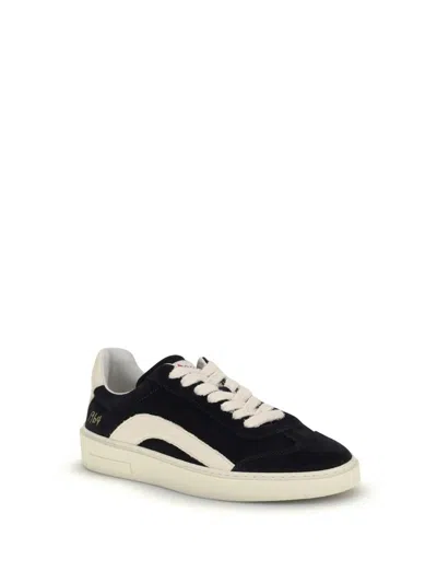 Dsquared2 Rider Lace-up Low Top Sneakers In White