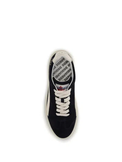 Dsquared2 Rider Lace-up Low Top Sneakers In White