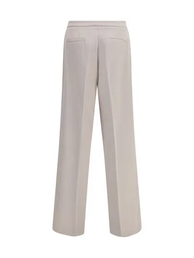 Cruna Welt Pockets Button Trousers In White
