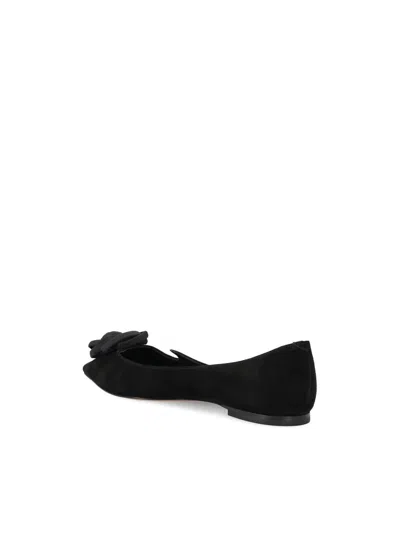 Roger Vivier Ballerina Shoes Featuring Heart Silhouette In Black