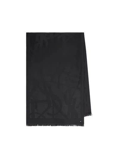Saint Laurent Scarves In Black