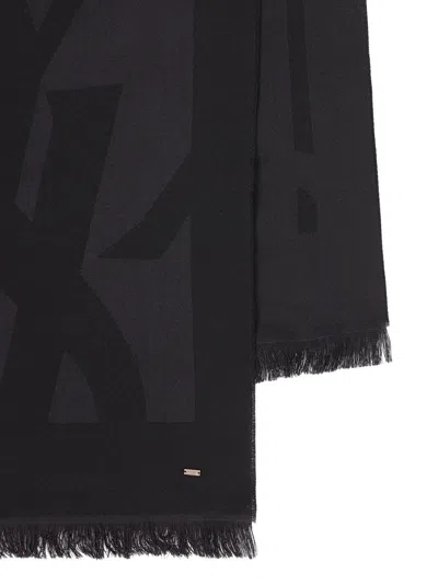 Saint Laurent Scarves In Black