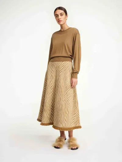 By Malene Birger Mantea Wool Jersey In Neutral