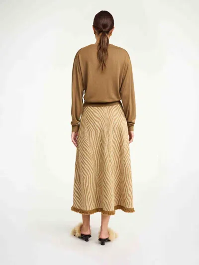By Malene Birger Mantea Wool Jersey In Neutral