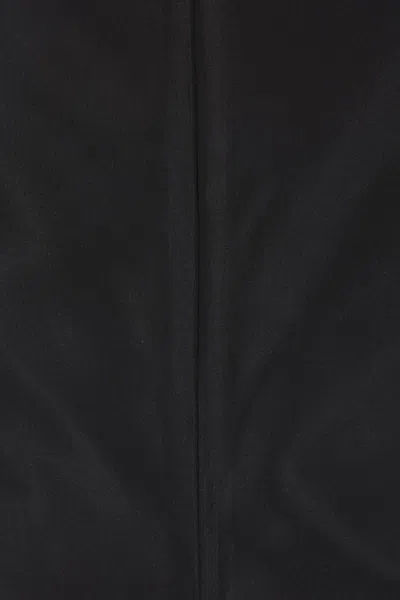 Simone Rocha Sleeveless Draped Peplum Top In Black