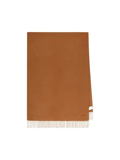 Max Mara Wsdalia Scarf In Brown