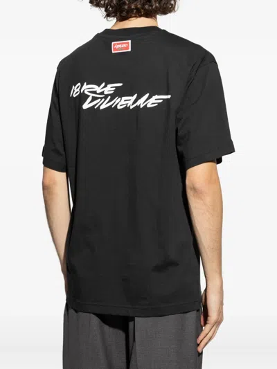 Kenzo X Futura 2000" T-shirt In Black