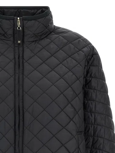 Max Mara The Cube Delfina Reversible Hood In Gray
