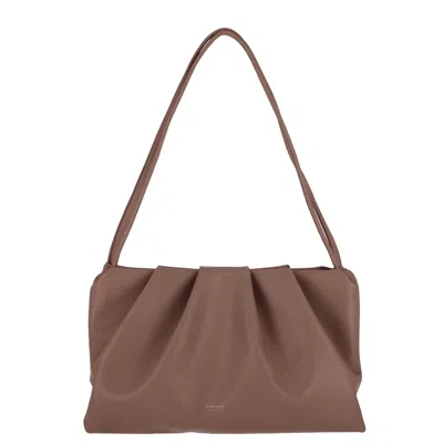 Marhen.j Women's Sabrina - Vegan Leather - Pink Brown - Actress Kim Sohyun's Pick In Brown