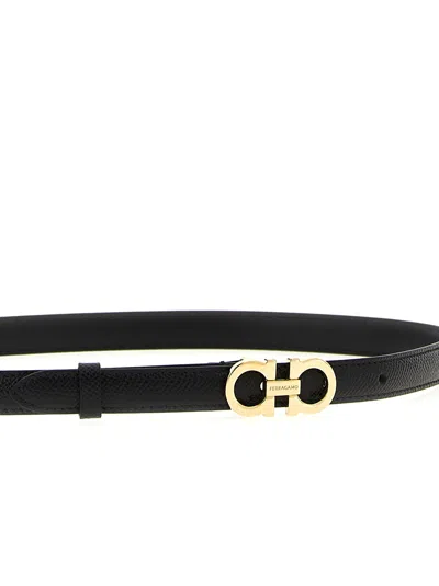 Ferragamo Gancini Belts Black