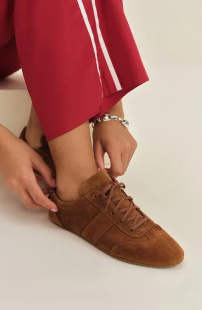 Reformation Terra Sneaker In Brown