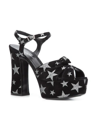 Shop Saint Laurent 'candy 80' Bow Sandals