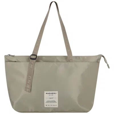 Marhen.j Women's Neutrals Leaf - Recycled Nylon - Beige In Sand