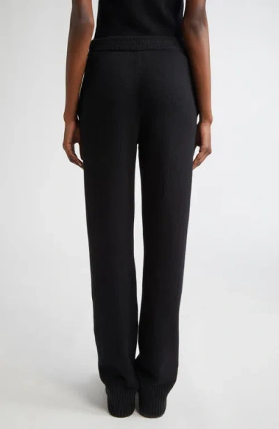 Michael Kors Collection Cashmere Joggers In Black
