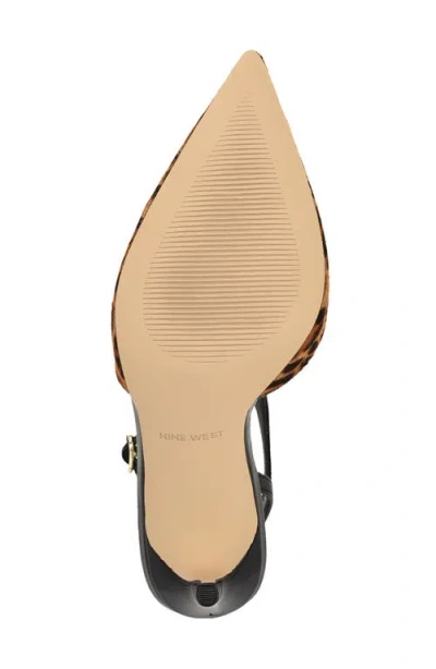 Nine West Women's Fiesta T-strap Stiletto Pumps In Animal Print