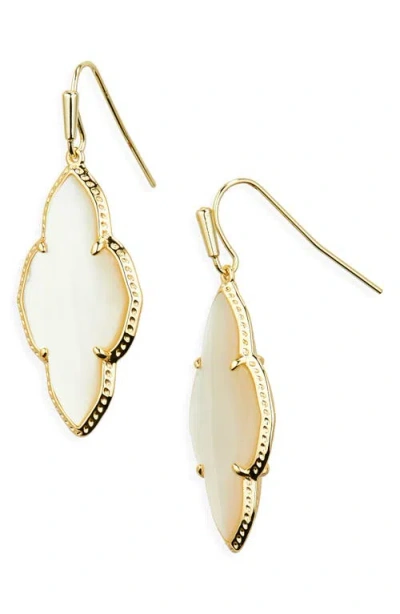 Kendra Scott Abbie Drop Earrings In Gold